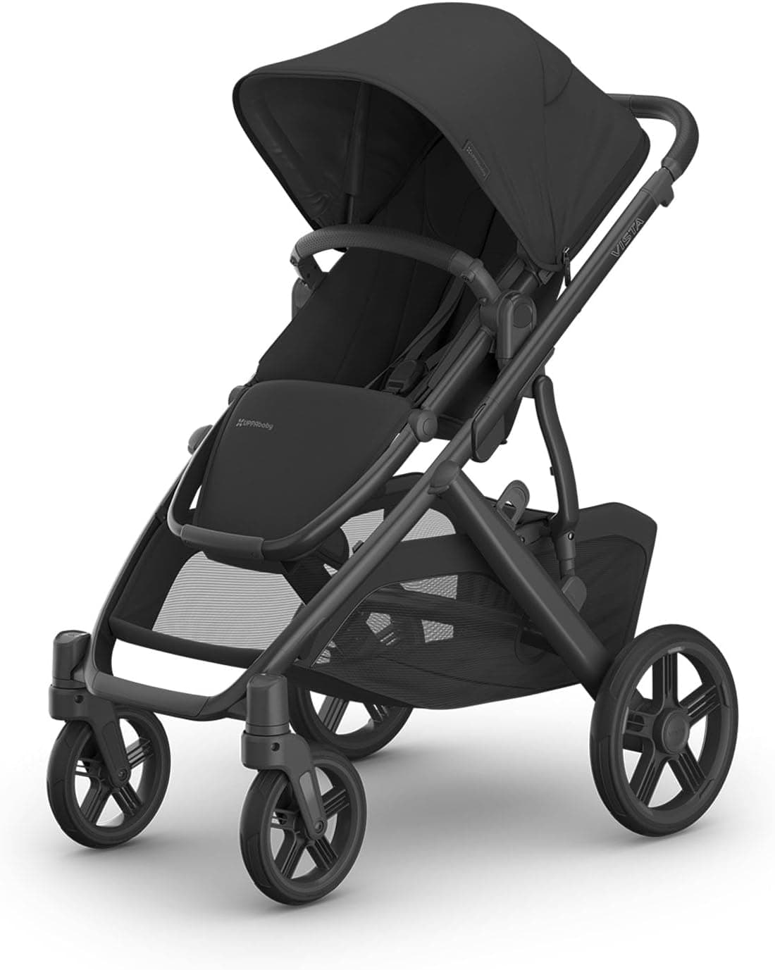 UPPAbaby Vista V3 Convertible Stroller (Jake, Charcoal/Carbon)