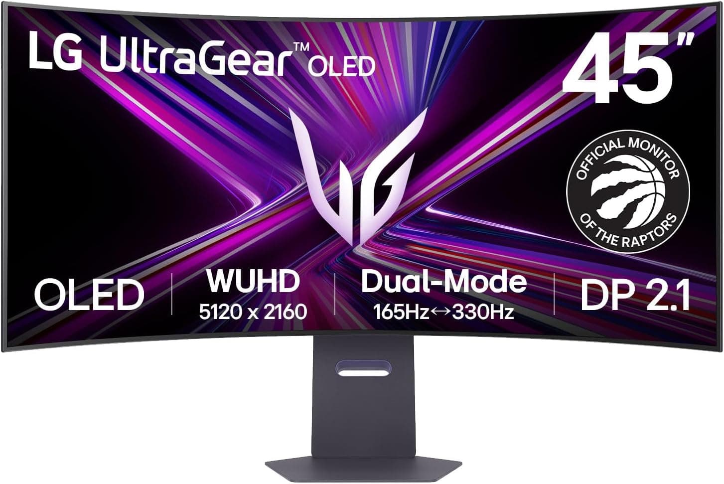 LG Ultragear 45GX950A 45-inch OLED Gaming Monitor with G-SYNC & FreeSync