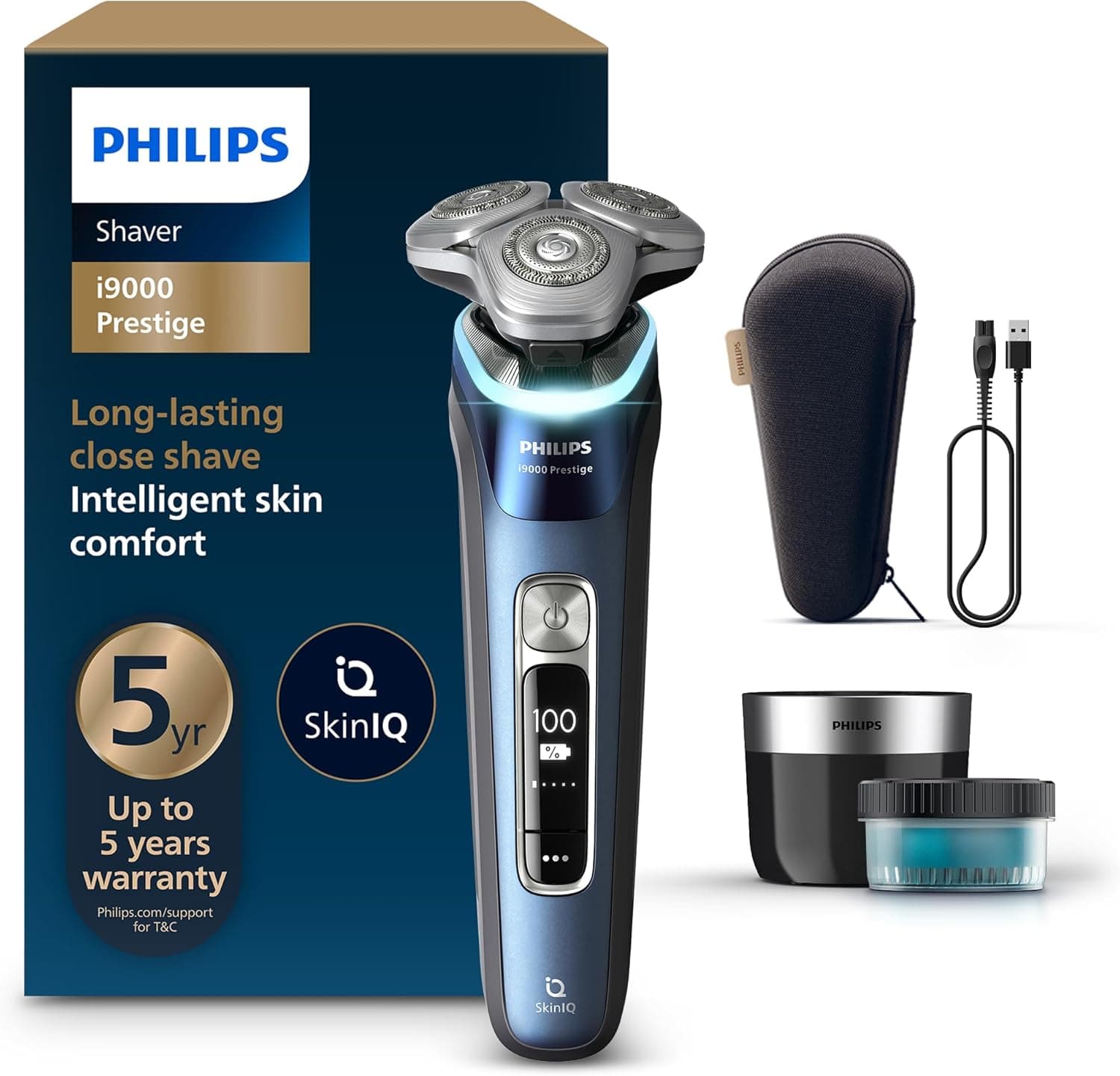Philips Shaver i9000 Prestige Wet & Dry XP9201/20