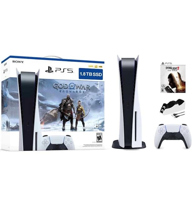 Sony Playstation 5 Customization Bundle: Disc Version Console