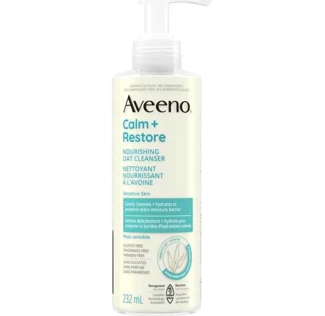 Aveeno Calm + Restore Nourishing Oat Cleanser