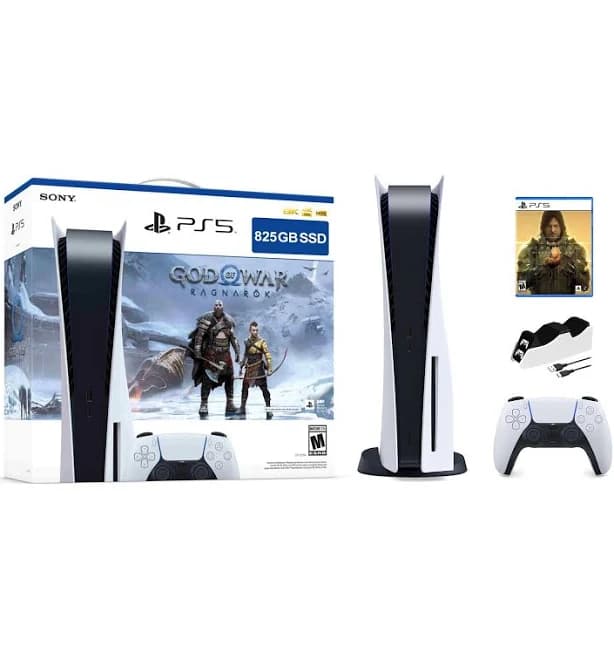 Sony Playstation 5 Disc Edition God Of War Ragnarok Bundle