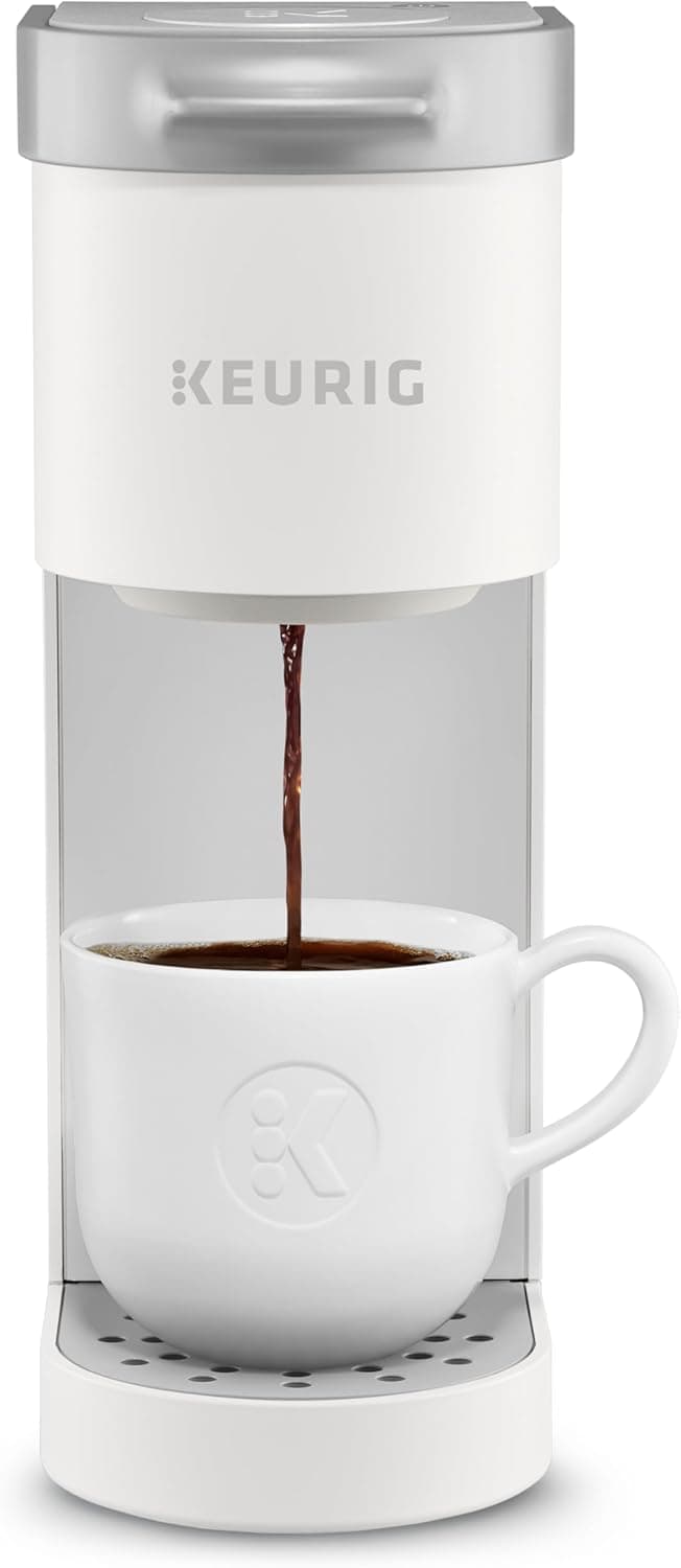 Keurig K-Mini Single-Serve Coffee Maker, Ultra-Sleek Warm Stone