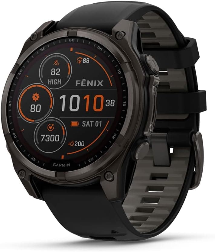 Garmin fΔnix 8 47mm Solar Sapphire Multisport GPS Smartwatch
