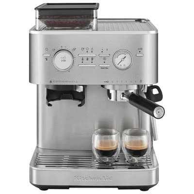 KitchenAid Semi Automatic Espresso Machine with Burr Grinder