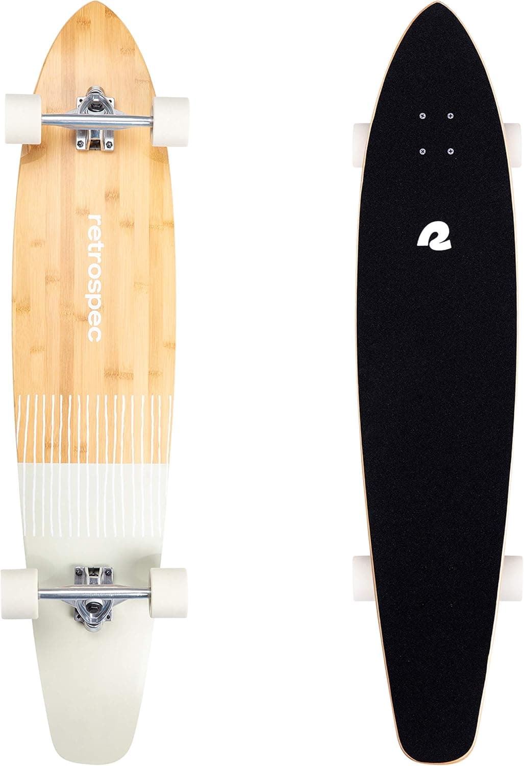 Retrospec Zed Longboard Complete Cruiser – Bamboo & Maple