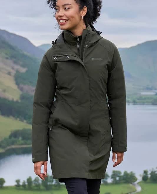 Mountain Warehouse Alaskan Womens 3 in 1 Long Jacket