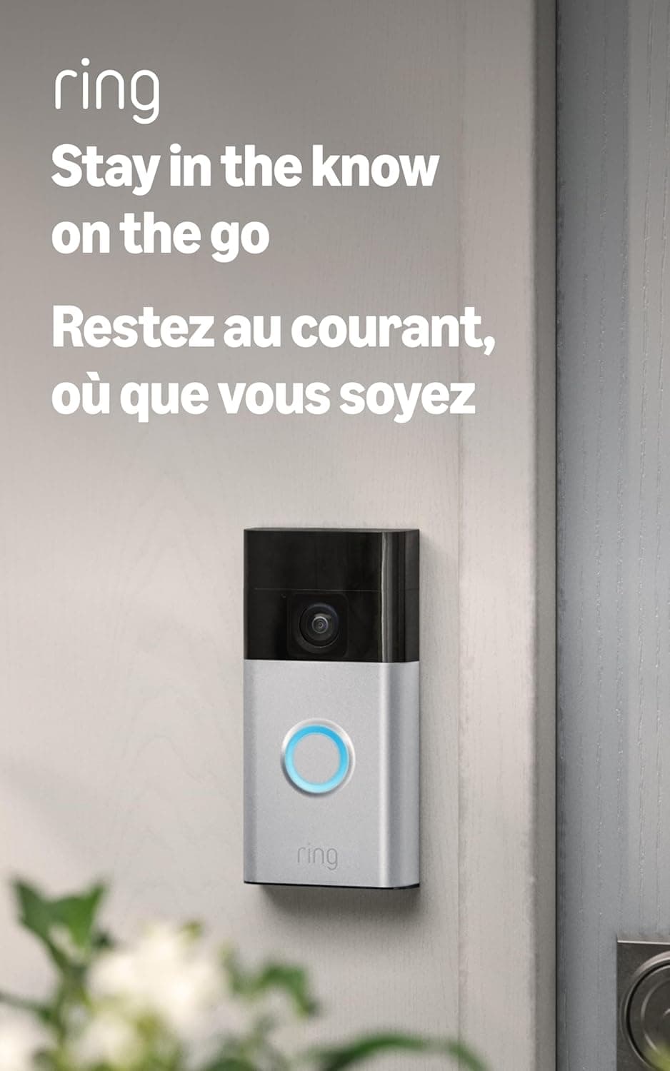 Ring Battery Doorbell Satin Nickel