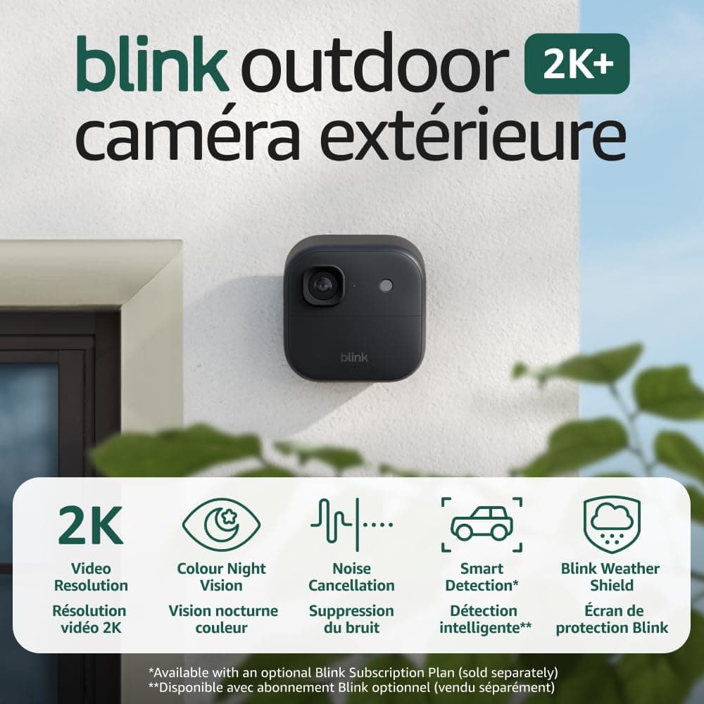 Blink Outdoor 2K+ Wireless Security Camera System
