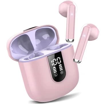 Wireless Earbuds, Bluetooth 5.3 Headphones HiFi Stereo, Mini