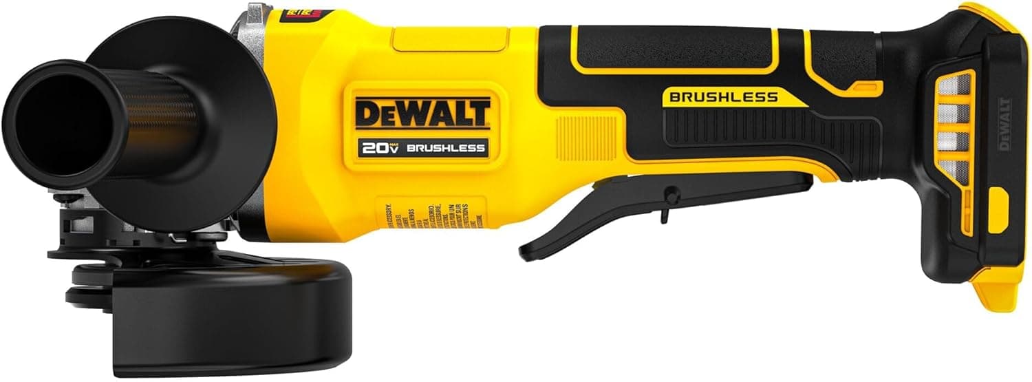 DEWALT 20V MAX 4-1/2 Inch Paddle-Switch Grinder Bare Tool