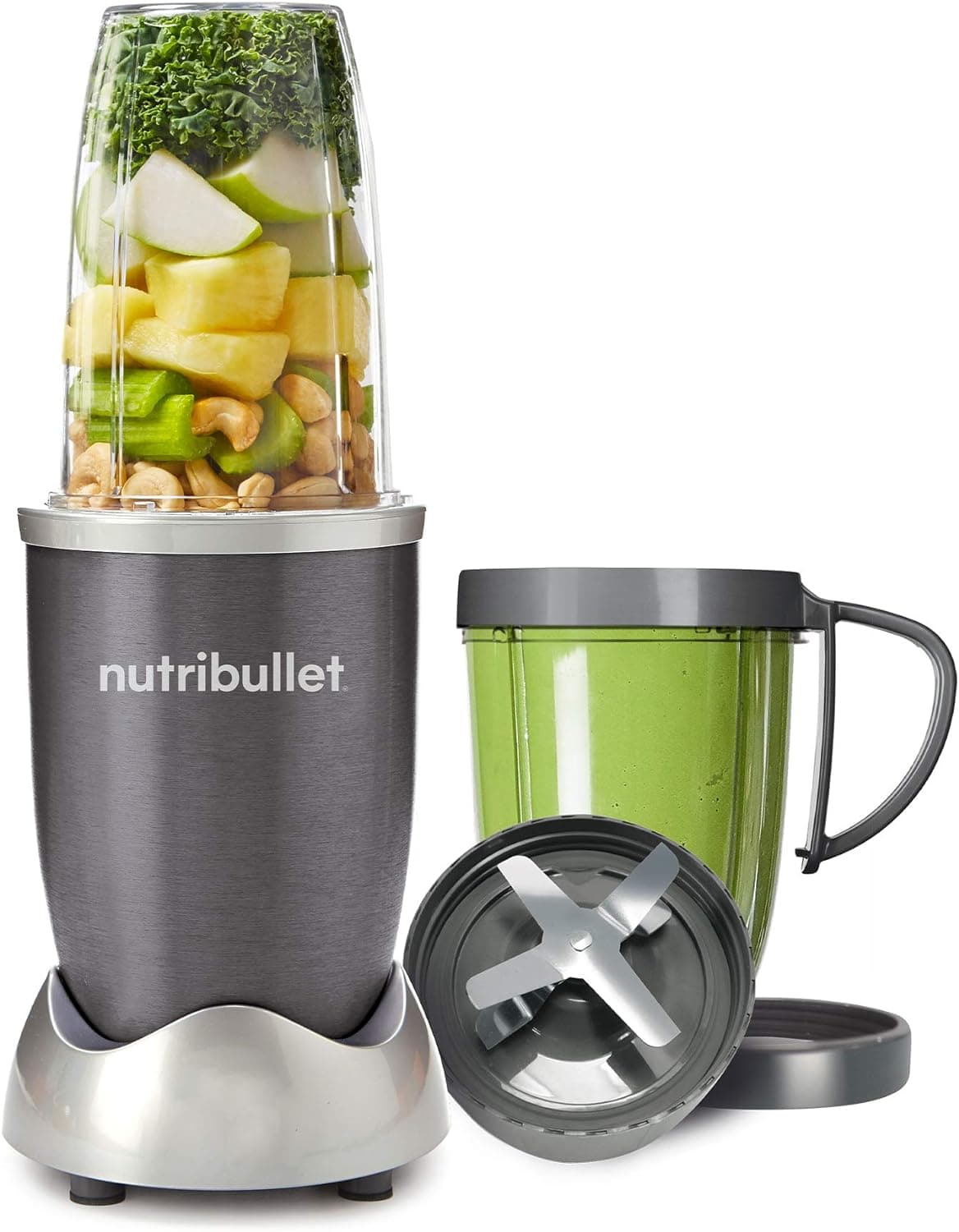 NutriBullet 600 Blender & Mixer System (8-Piece Set)