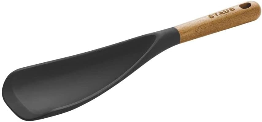 STAUB Premium Silicone Multipurpose Serving Spoon for Cookware - Black