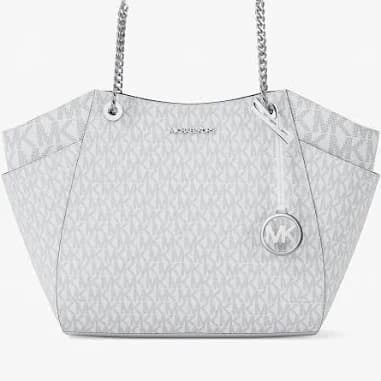 Michael Kors Jet Set Large Signature Logo Shoulder Bag