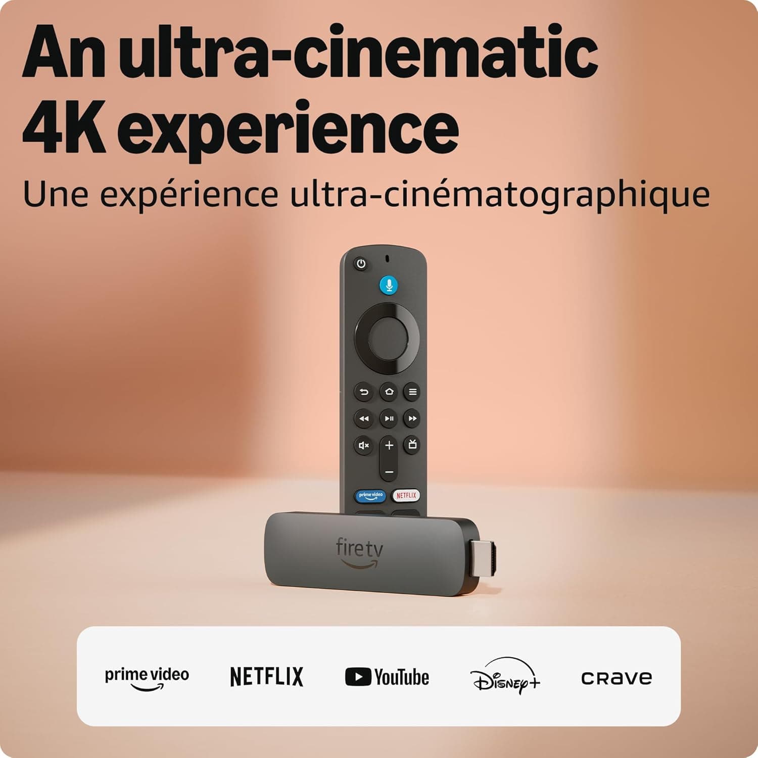 Fire TV Stick 4K Plus (newest model) streaming device