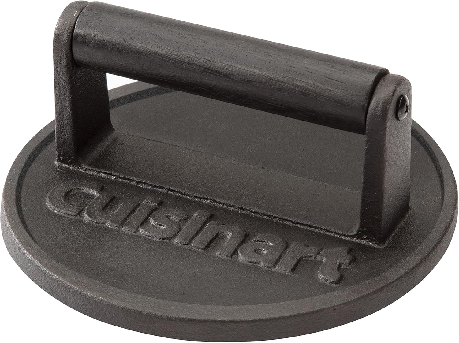Cuisinart Smash Burger Press, Cast Iron, Heat Resistant Handle (CISB-111C)