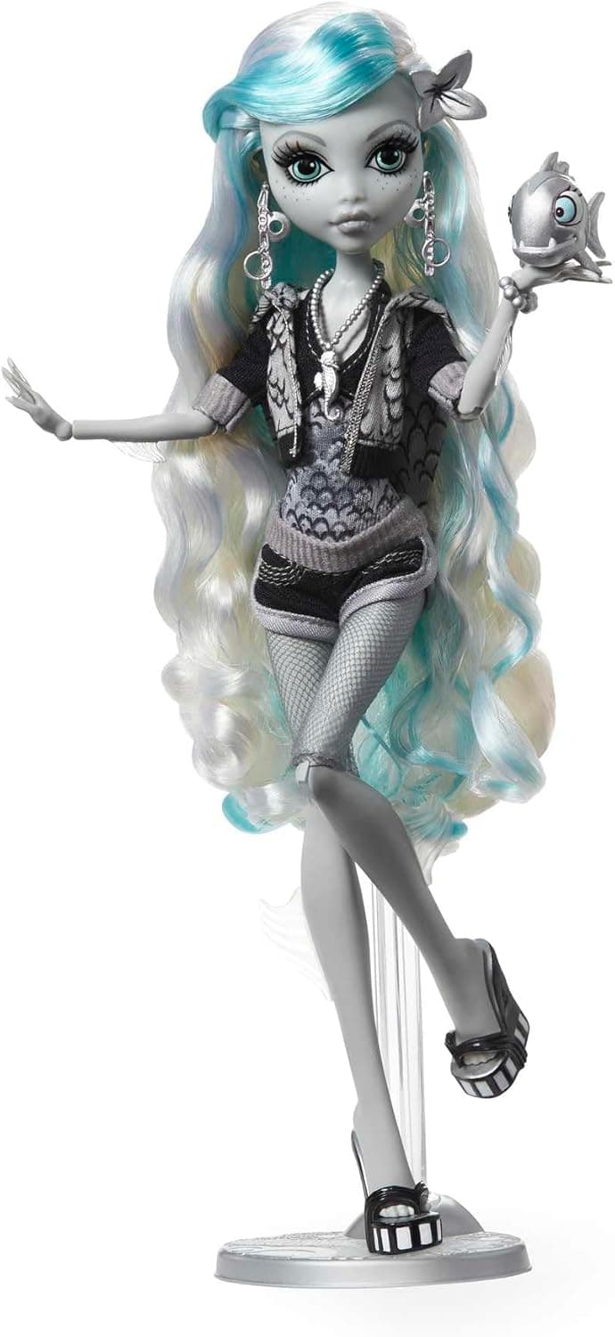 Monster High Lagoona Blue Reel Drama Doll with Posters