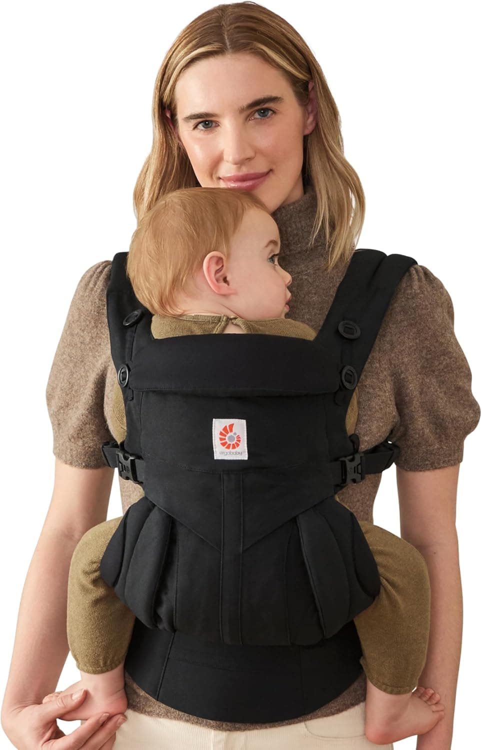 Ergobaby Omni Classic Baby Carrier for Newborn to Toddlers - 4-Position Ergonomic Cotton