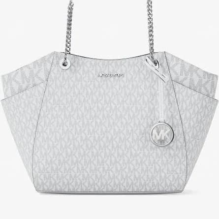 Michael Kors Jet Set Large Signature Logo Shoulder Bag