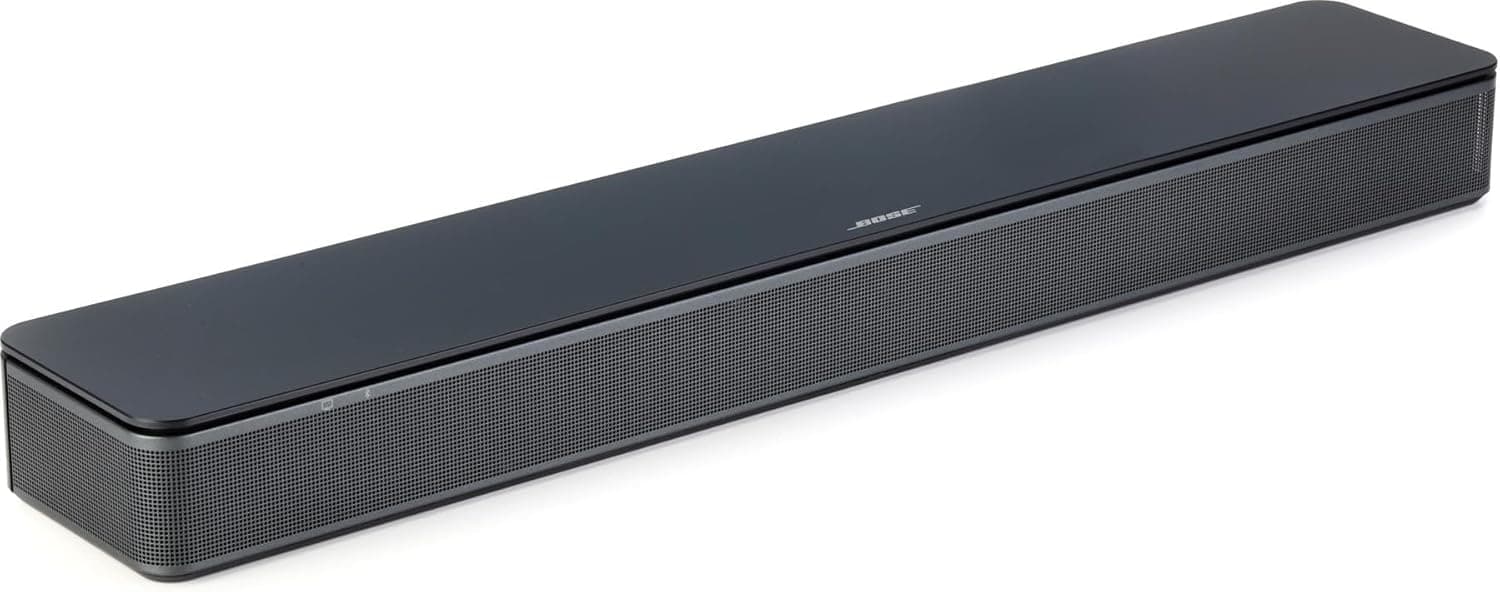 Bose TV Speaker Small Soundbar with Bluetooth HDMI-ARC Black