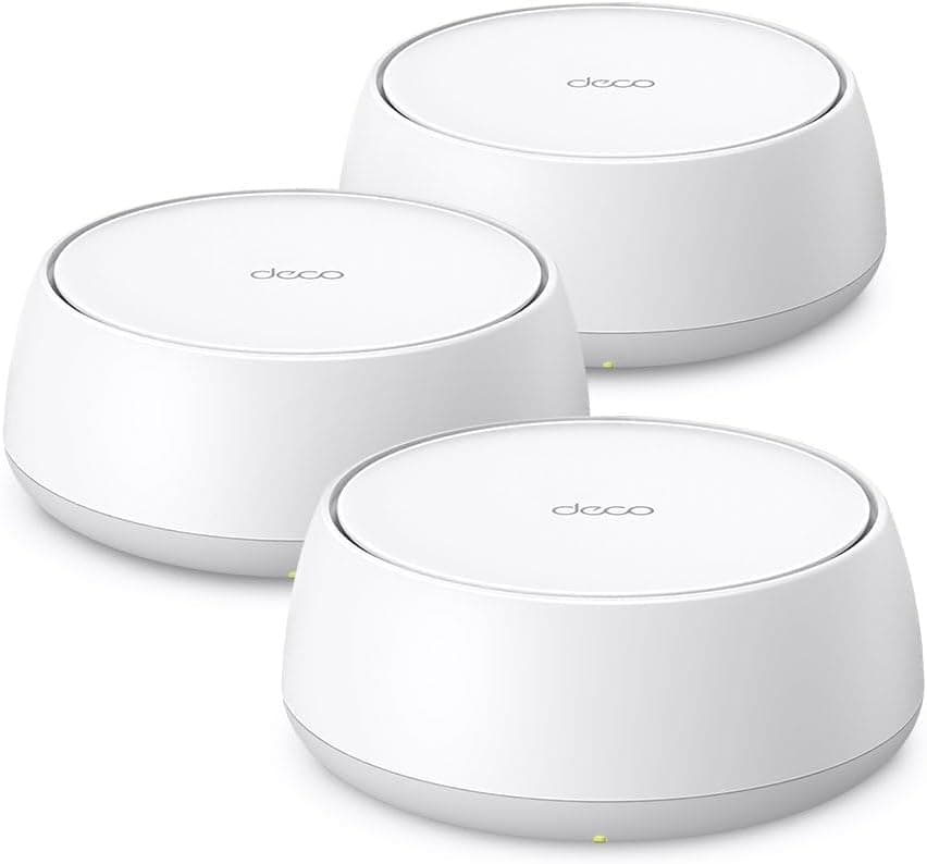 TP-Link Deco 7 BE25 Dual-Band WiFi 7 Mesh System (3-Pack)