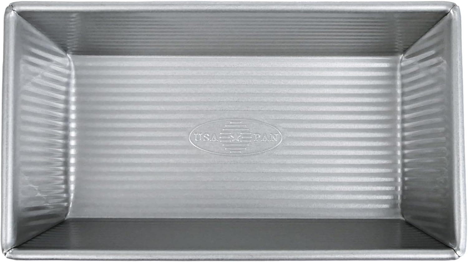 USA Pans 9 x 5 x 2.75-Inch Loaf Pan, Aluminized Steel with Americoat