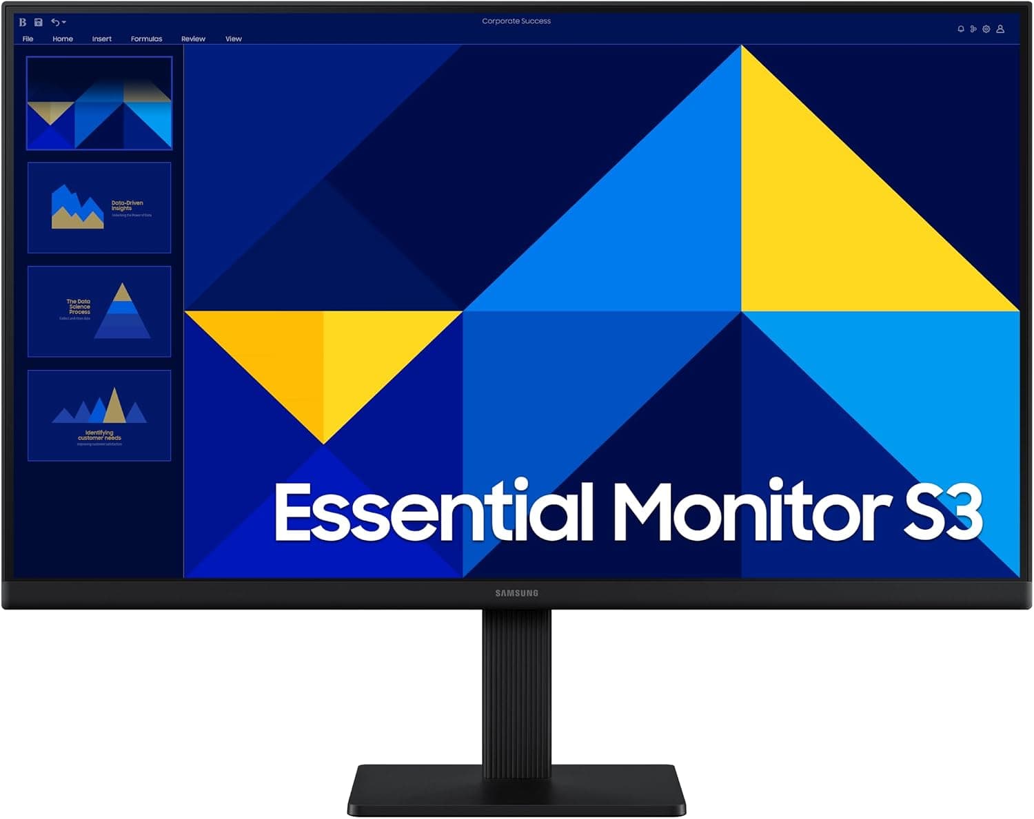 Samsung 24-inch FHD IPS Monitor LS24D300GANXZA