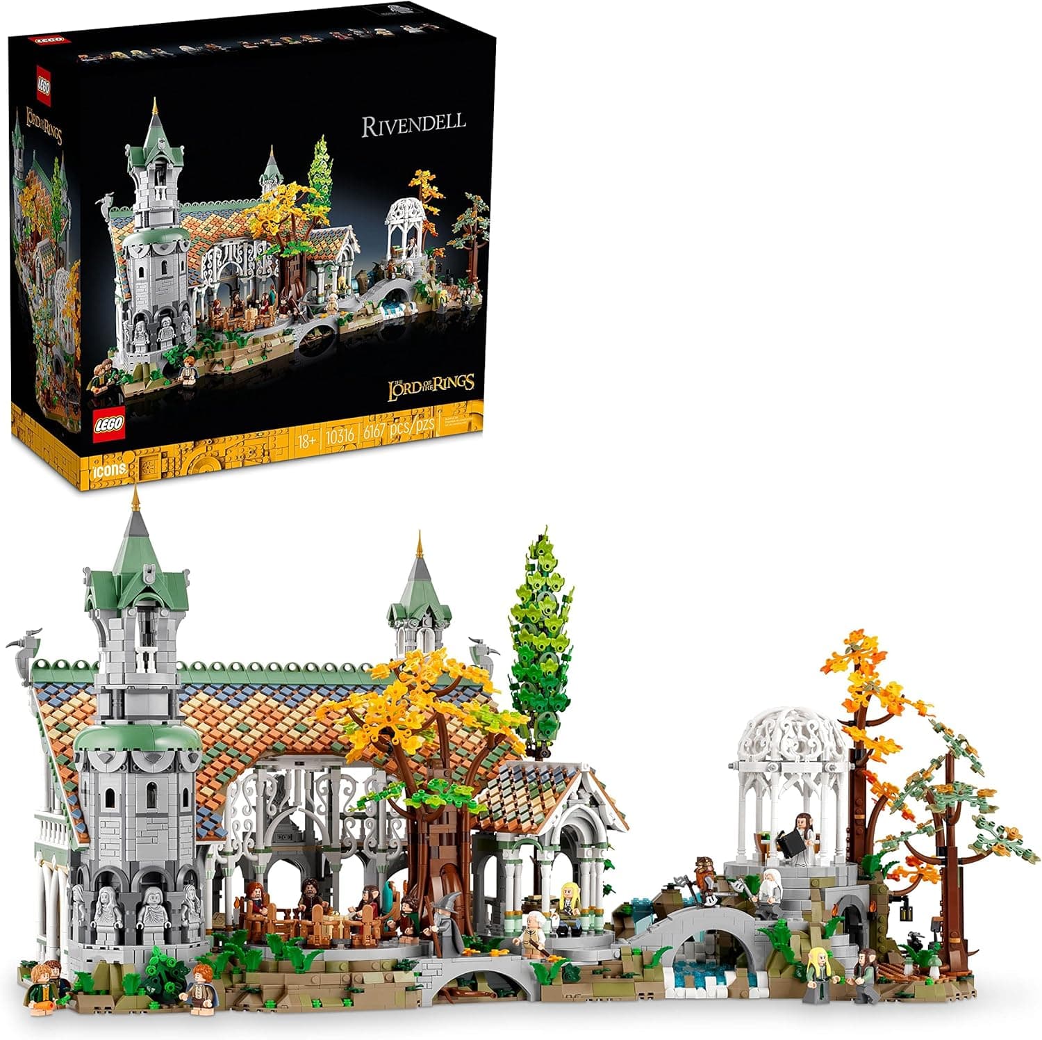 LEGO Icons The Lord of the Rings: Rivendell Building Set