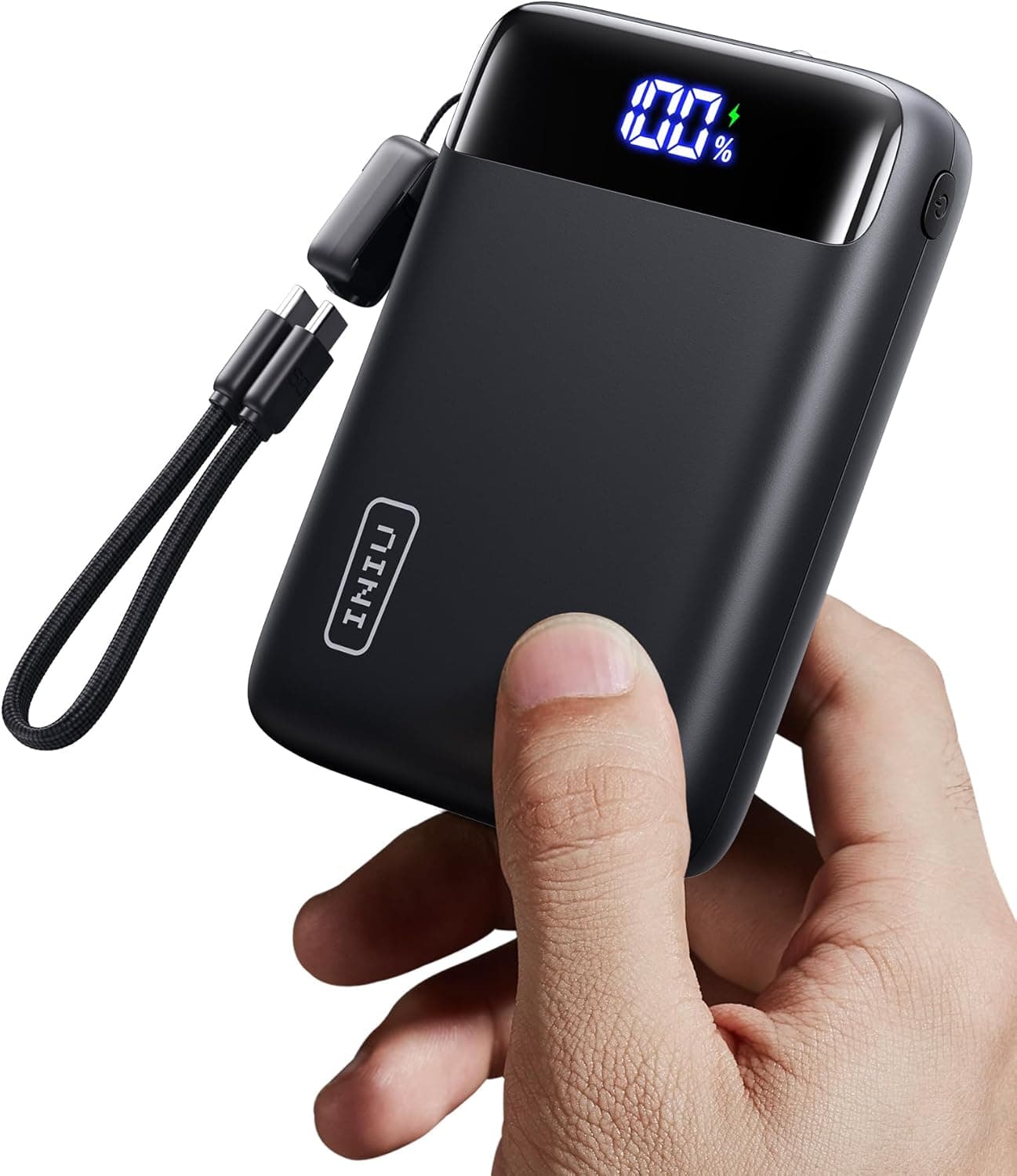 INIU 20000mAh Portable Power Bank with USB-C and LED Display