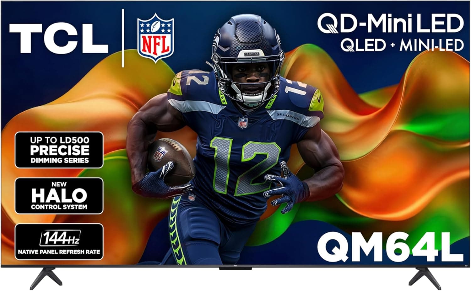 TCL 75-Inch QM64L Series QLED 4K Smart TV with Fire TV