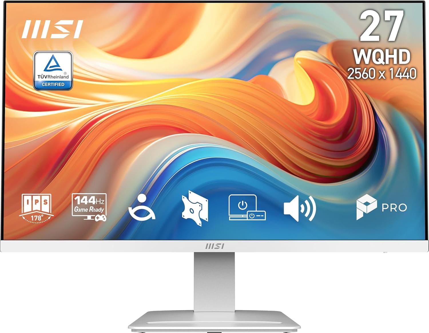 MSI PRO MP273QW 27-inch QHD IPS Monitor