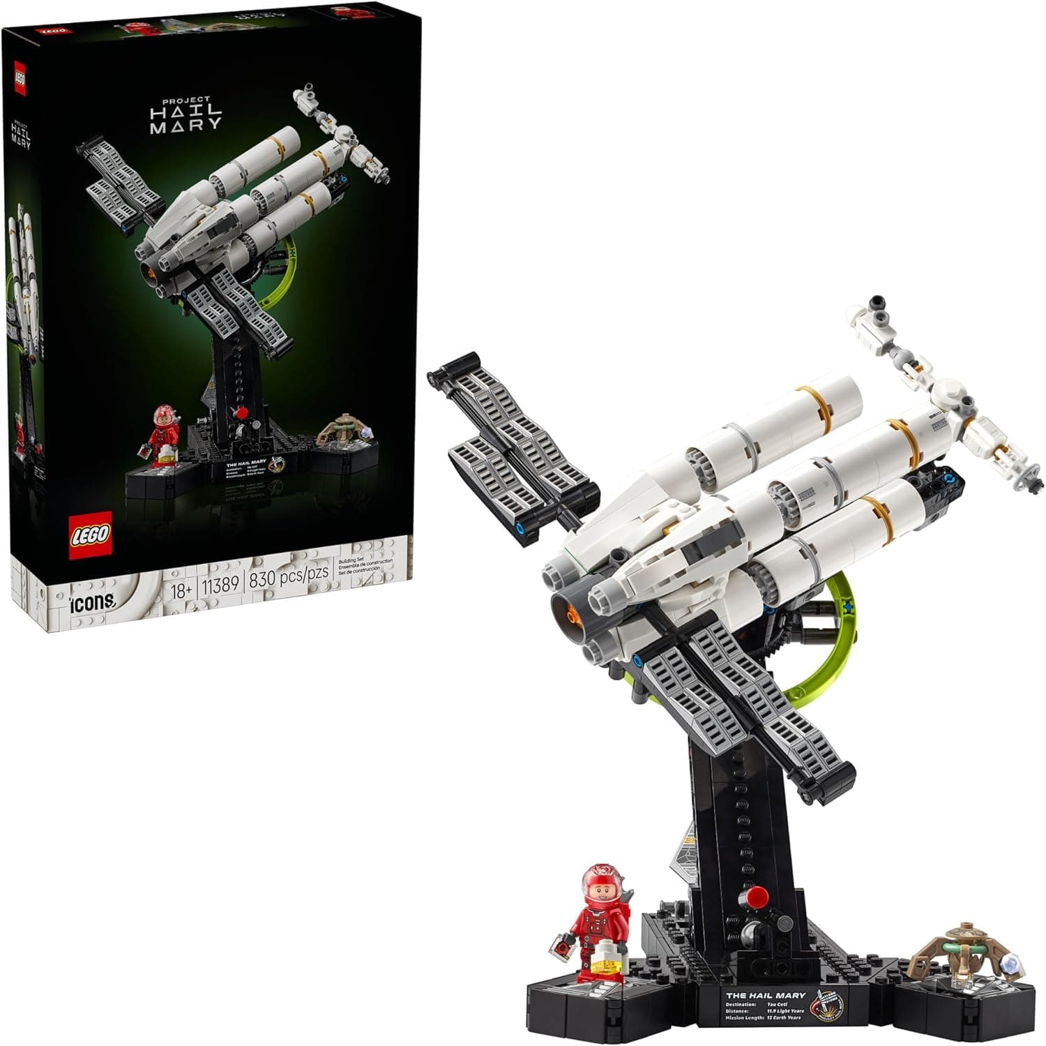 LEGO Icons Project Hail Mary Collectible Building Set 11389