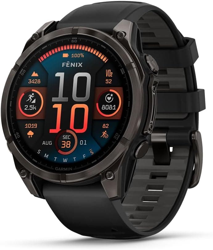 Garmin fēnix 8 47 mm AMOLED Sapphire Multisport Smartwatch