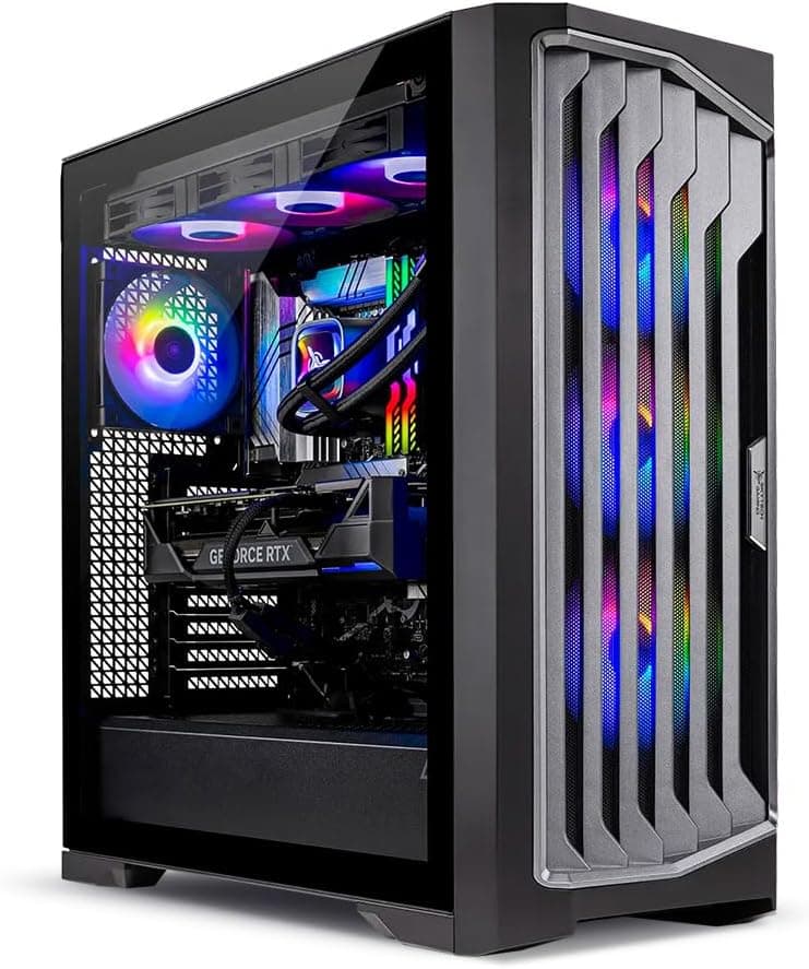 Skytech Legacy Gaming PC with Ryzen 7 9800X3D, RTX 5080, 32GB DDR5, 1TB Gen4