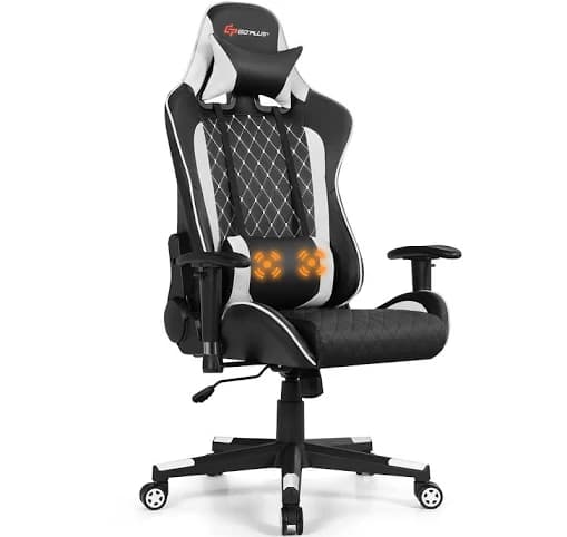 Costway Massage Gaming Chair