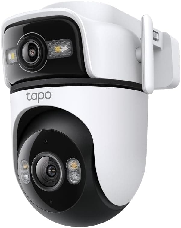 Tapo Outdoor Dual-Lens Wi-Fi Security Camera (2K/3MP)