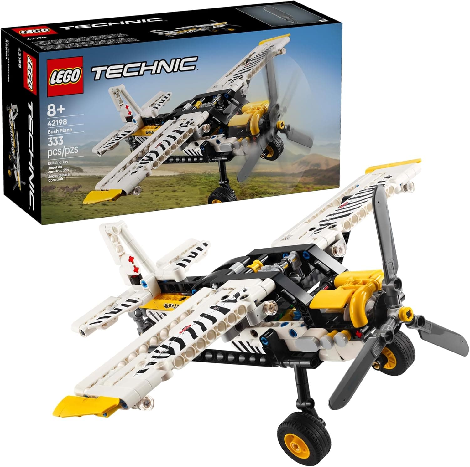 LEGO Technic Bush Plane Building Set 42198