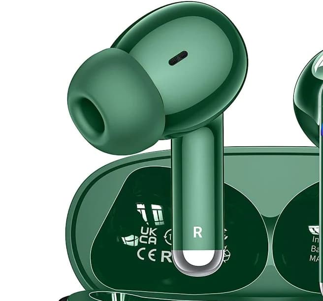 Wireless Earbuds, Bluetooth 5.4 Headphones, 50H Playback