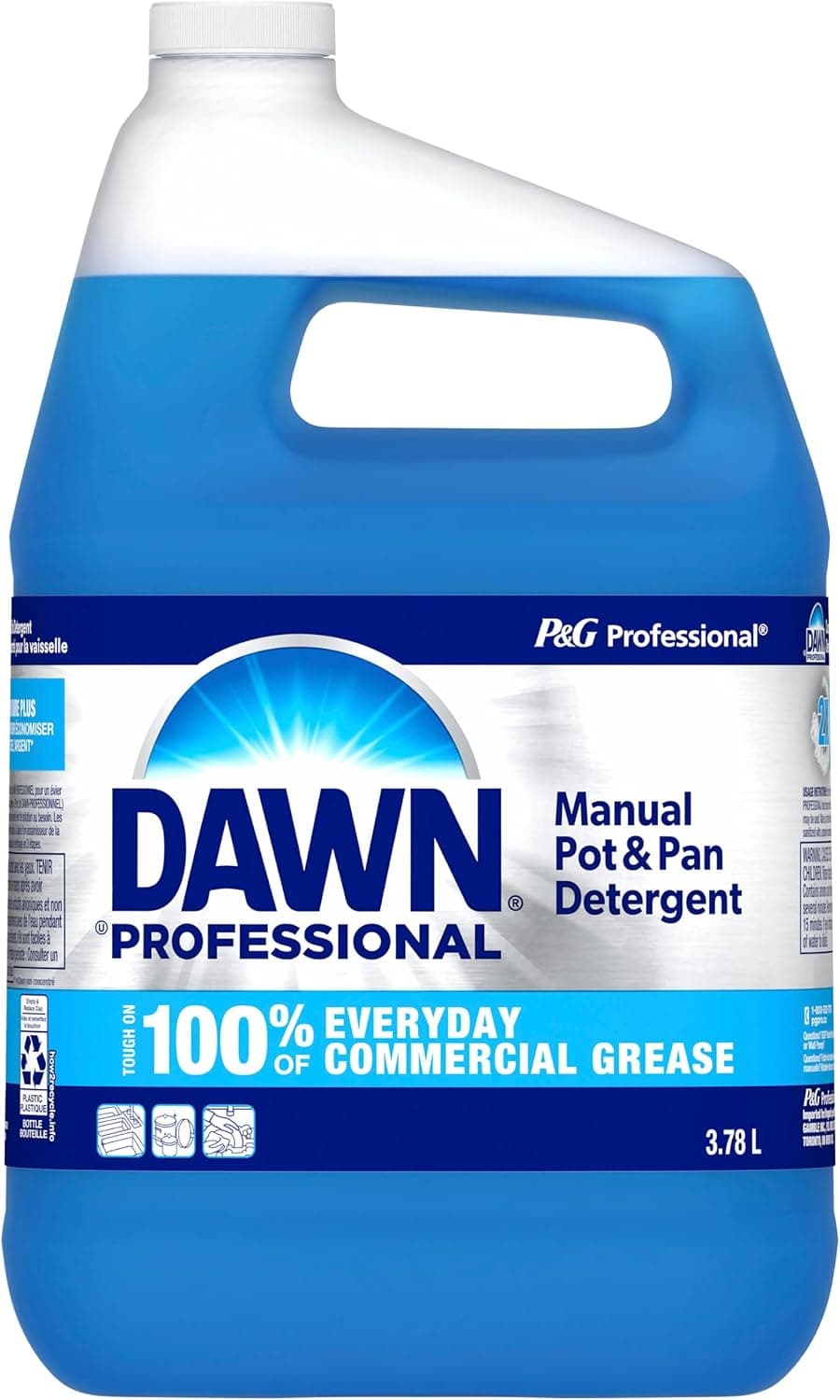 Dawn Professional Liquid Concentrate Dish Soap 15.12 L (4 x 3.78 L)