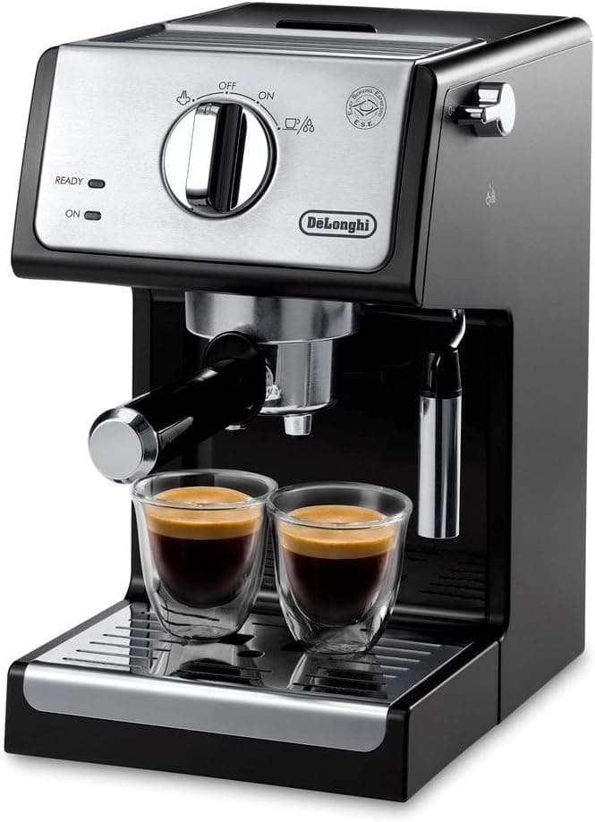 De'Longhi ECP3220 Bar Pump Espresso and Cappuccino Machine, Black