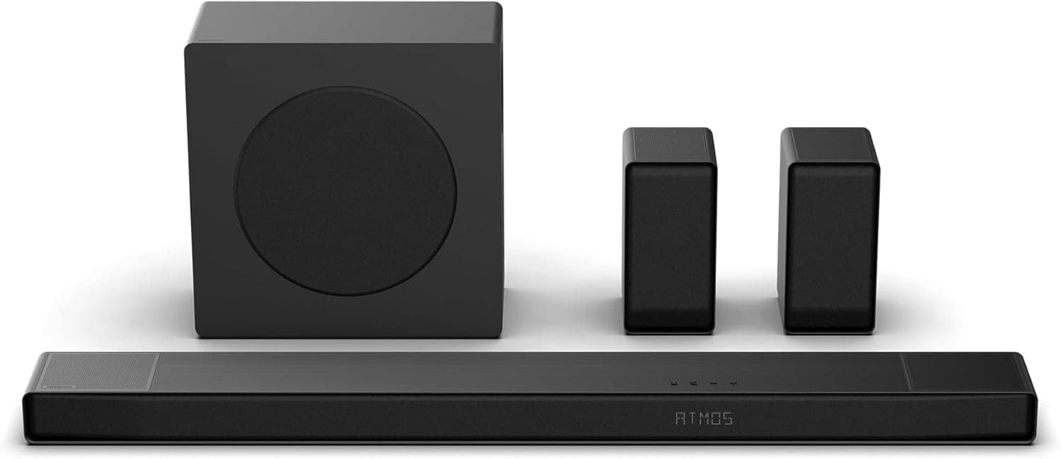 Hisense AX5140Q 5.1.4-Channel Soundbar with Wireless Rear Speakers and Subwoofer