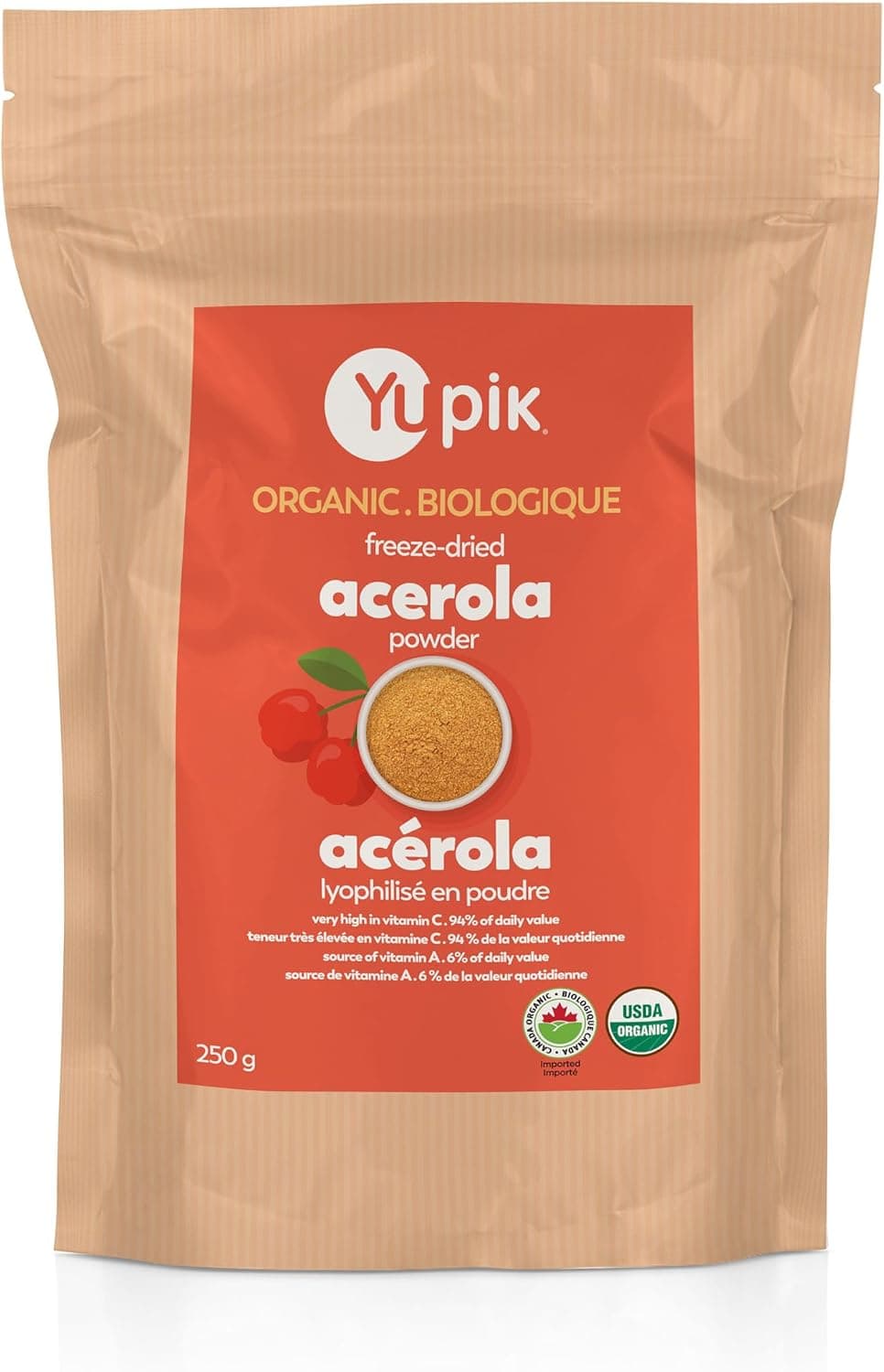 Yupik Organic Acerola Powder 250g